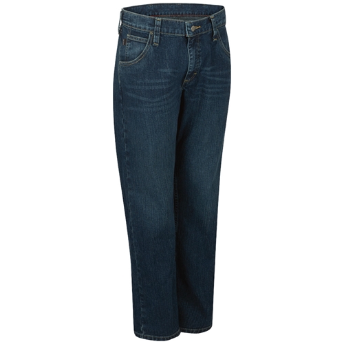 Bulwark FR Straight Fit Stretch Jean - Sanded Denim