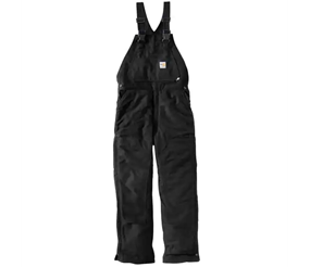 Carhartt FR Duck Bib Overall - Unlined | Black