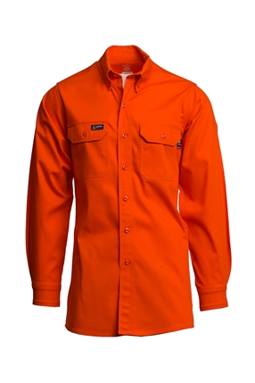 Lapco FR 7 oz. Uniform Shirt - Orange