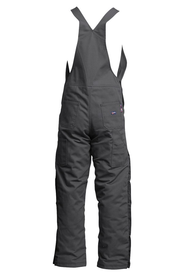 Lapco FR 9 oz. Insulated Bib Overalls in Gray BIFRWS9GY